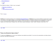 Tablet Screenshot of fr.foodlexicon.org